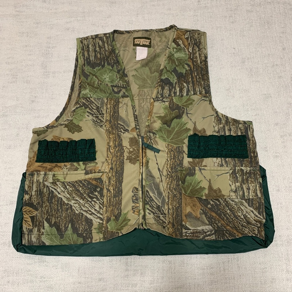 Saftbak Realtree Game Bag Vest Large Winter‎ Camo Duck Bird Hunting